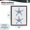Stupell Industries Vintage Toile Starfish Floating Frame, design by Lettered and Lined